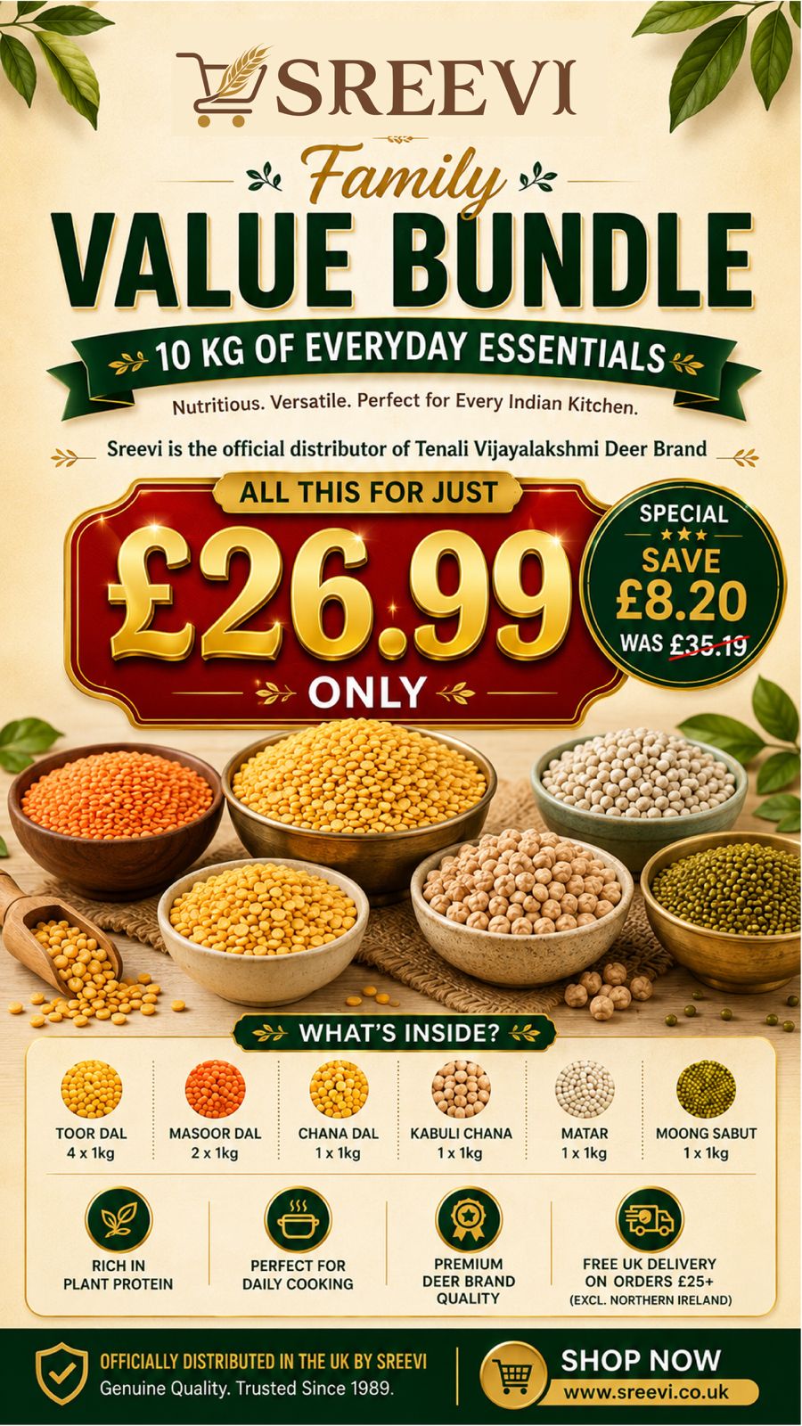 Family Value Bundle – 10 kg Everyday Essentials